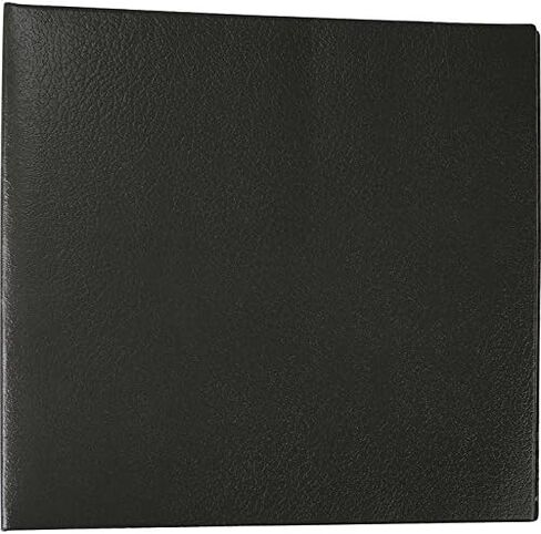 مجلد فحص مكون من 3 حلقات لشيكات القسيمة المدمجة 3 في الصفحة مع تمزق جانبي (أسود) يحمل 250 شيكًا، مثالي للكتاب المكتبي النهائي، 9 1/4 × 9 بوصة in Kuwait
