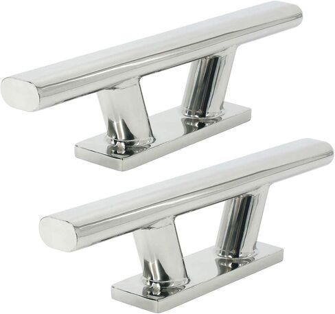 HYDDNice 2PCS 10 "مركب بحري المربط 316 الفولاذ المقاوم للصدأ الثقيلة المربط أنيق رباط بولارد المربط in Saudi Arabia