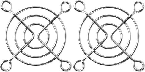 uxcell 2 Pcs Cooling Fan Grill Protective Fan Finger Guard Metal Wire Fan Guard 50mm for PC CPU in Saudi Arabia