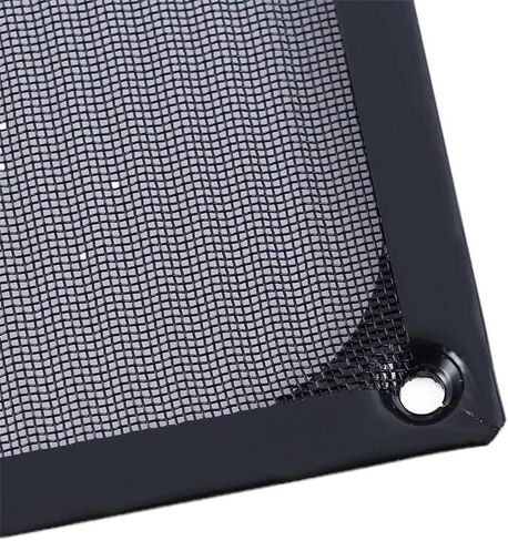 Vctitil 4 Pcs 120mm Computer Aluminum Fan Cooling Dustproof Dust Filter Shield Case Aluminum Grill Guard in Saudi Arabia