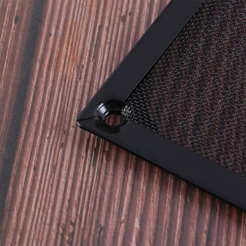 Vctitil 4 Pcs 120mm Computer Aluminum Fan Cooling Dustproof Dust Filter Shield Case Aluminum Grill Guard in Saudi Arabia
