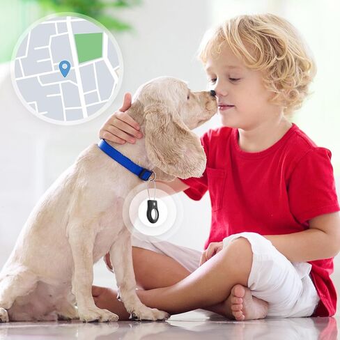 حامل سلسلة مفاتيح Euvinev AirTag - (4 عبوات) حافظة قفل بعلامة هوائية مع كابل سلكي متوافق مع علامات Apple AirTags، حافظة واقية فائقة التحمل ضد الضياع مع حلقة مفاتيح للأمتعة والمفاتيح وحقيبة الظهر in Saudi Arabia