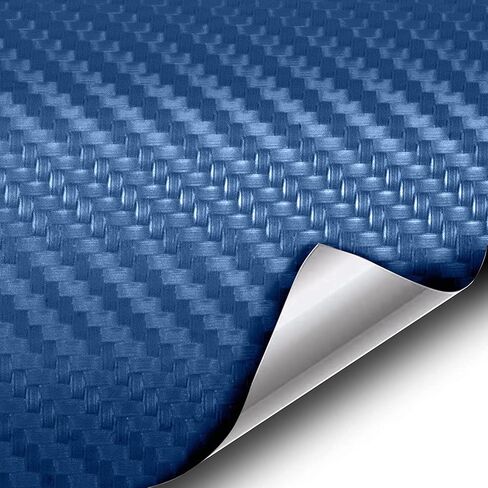 VViViD XPO Dry Carbon Fiber Navy Blue 1 Foot x 5 Feet Vinyl Wrap Roll with Air Release Technology in Saudi Arabia