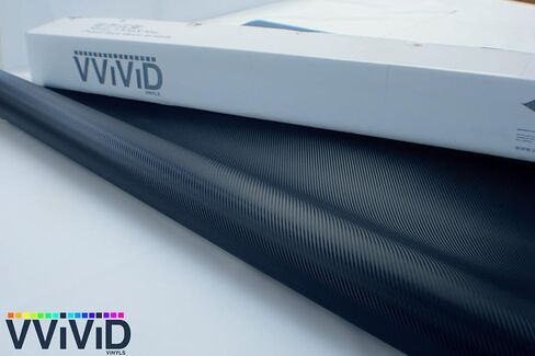 VViViD XPO Dry Carbon Fiber Navy Blue 1 Foot x 5 Feet Vinyl Wrap Roll with Air Release Technology in Saudi Arabia