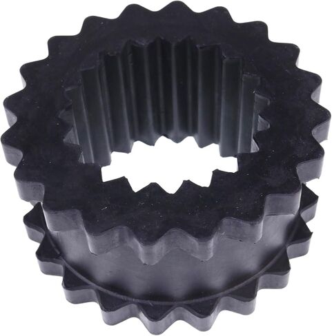 Chamixx 6JE Sleeve Coupling 68514435569 35569 with 3.75" OD 1.88" Elastomer Length 450 in-lbs Nominal Torque Compatible with Lovejoy E Type S-flex Series Flexible Coupling Assembly in Saudi Arabia