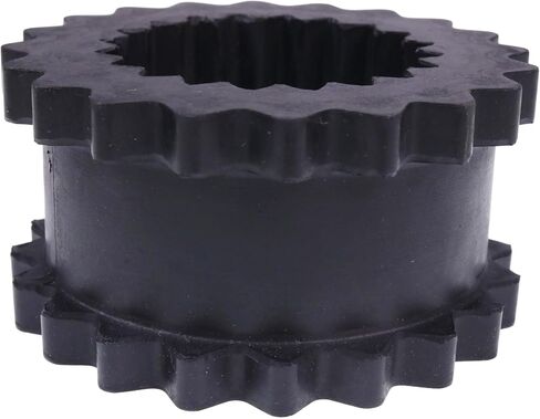 Chamixx 6JE Sleeve Coupling 68514435569 35569 with 3.75" OD 1.88" Elastomer Length 450 in-lbs Nominal Torque Compatible with Lovejoy E Type S-flex Series Flexible Coupling Assembly in Saudi Arabia