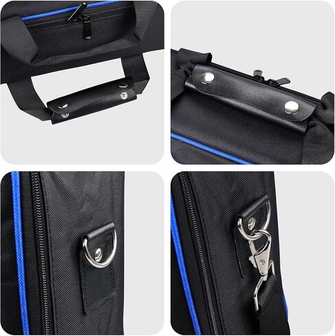 TQMAECB Carry Case Compatible with PlayStation5 Console Travel Bag Storage Bag for PlayStation5 Carrying Case,PS5 Console Digital/Disk Edition,Large holding PS5 Controller Cover is Included in Saudi Arabia