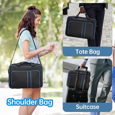 TQMAECB Carry Case Compatible with PlayStation5 Console Travel Bag Storage Bag for PlayStation5 Carrying Case,PS5 Console Digital/Disk Edition,Large holding PS5 Controller Cover is Included in Saudi Arabia