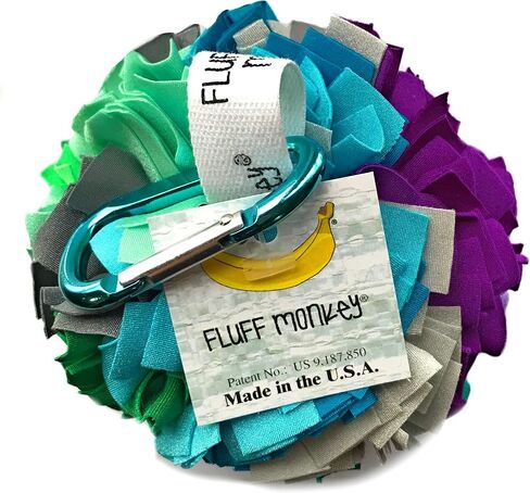 Fluff Monkey Equestrian Tack and Boot Polish Rag Ball - Great for Horseshows (Rainforest) in Saudi Arabia