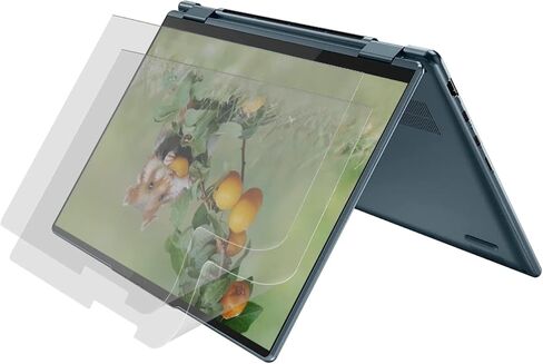 2 Pack Anti Glare Matte Screen Protector for 2023 2022 Lenovo Yoga 7 14/ Yoga 7i 14 Touch Screen 14 Inch 16:10 Laptop, Lenovo Yoga 14 Eye Protection Glare Screen Filter Film Cover, Anti Fingerprint in Saudi Arabia