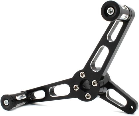 Dreamseek Motorcycle Heel Toe Gear Shift Lever + Shift Peg for Harley Sportster 1200 883 XL XL1200 XL883 2004-2018 Aluminum Forward-Controls Shifter Lever(Chrome) in Saudi Arabia
