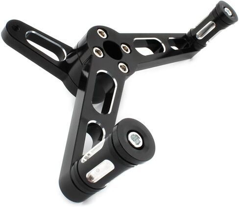 Dreamseek Motorcycle Heel Toe Gear Shift Lever + Shift Peg for Harley Sportster 1200 883 XL XL1200 XL883 2004-2018 Aluminum Forward-Controls Shifter Lever(Chrome) in Saudi Arabia