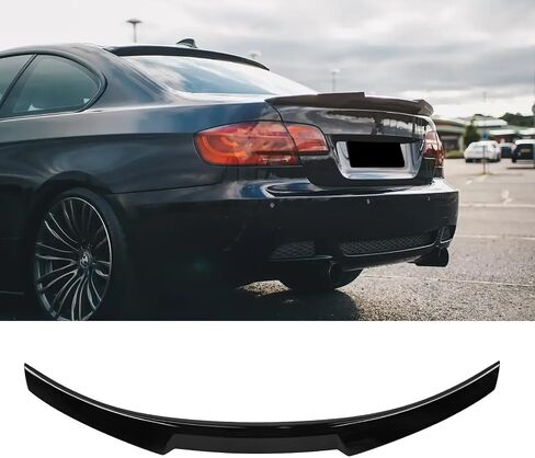 Rear Trunk Spoiler Wing Compatible with 2019-2024 BMW 3 Series G20 2020 2021 2022 330 330i 330e M340i M4 Style Trunk Spoiler Wing Gloss Black in Saudi Arabia