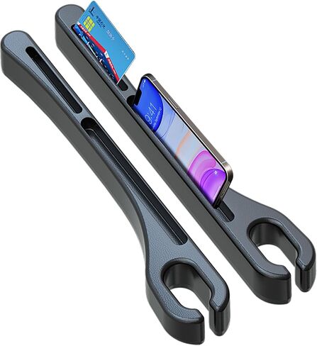 Car Seat Gap Filler 2 Pack, Car Gap Filler Prevents Things from Falling Out, Clog Gaps Between Seats and Consoles, Universal Fit for Most Cars, Trucks and Compact SUVs Car Crevice Blocker (Black) in Saudi Arabia