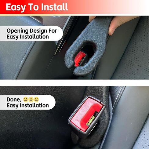 Car Seat Gap Filler 2 Pack, Car Gap Filler Prevents Things from Falling Out, Clog Gaps Between Seats and Consoles, Universal Fit for Most Cars, Trucks and Compact SUVs Car Crevice Blocker (Black) in Saudi Arabia