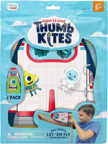 ضحكة مكتومة وزئير - طائرات ورقية بالإبهام - إطلاق طائرات ورقية ممتعة وحيوية - إطلاق طائرات ورقية باستخدام إبهامك - قاذفة ألعاب مطاطية متينة - للأعمار من 5 سنوات فما فوق in Kuwait