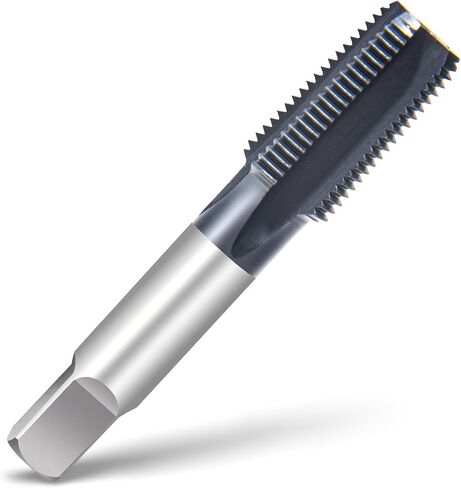 صنبور أنابيب ColumPRO 1/4"-18 NPT مع طلاء AlCrN، فولاذ عالي السرعة عالي التحمل للتنصت على الفولاذ المقاوم للصدأ والمعادن والنحاس والبولي فينيل كلوريد in Saudi Arabia
