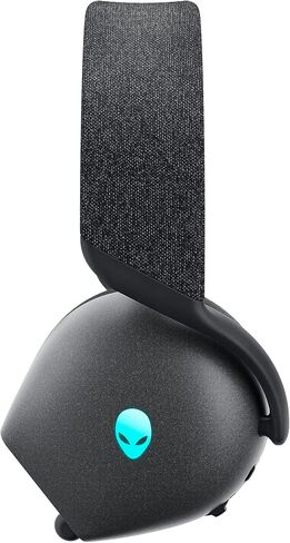 Alienware AW720H Dual-Mode Wireless Gaming Headset - Dolby Atmos Spatial Sound, Wireless 2.4 GHz, 3.5mm Connector Cable, in-line Controls, Integrated Microphone, Unidirectional - Lunar Light in Saudi Arabia