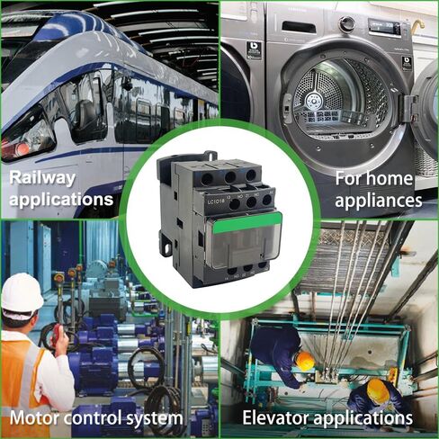 LNKWEL LC1D18G7 Non-Reversing Contactor 18A 3Pole 120VAC Coil 1NO 1NC 50/60Hz in Saudi Arabia