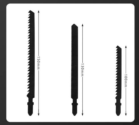 منشار ترددي من Beeiee، مثقاب كهربائي تم تعديله إلى أداة منشار كهربائي مع 3 شفرات منشار لقطع الفروع والخشب والبلاستيك والمعادن والتقليم in Kuwait