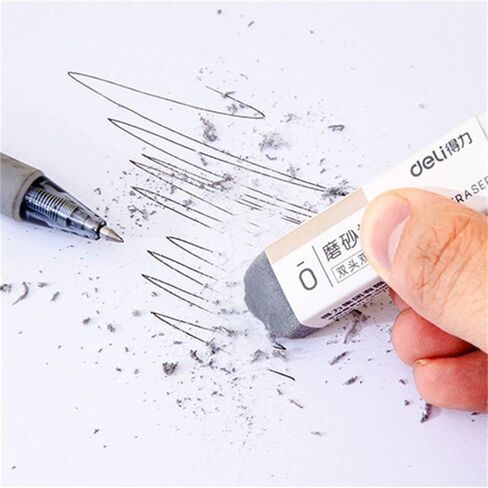 Gray Eraser, Sand Eraser, Frosted Eraser, Ink Pen Eraser, Matte Eraser, Fountain Pen Ballpoint Pen Eraser Correction Supplies Stationery Erasers and Correction Products in Saudi Arabia