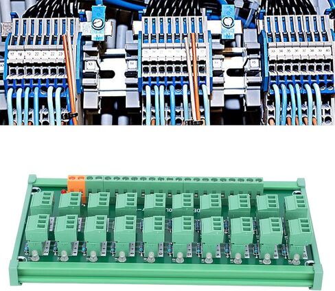 YWBL-WH Terminal Block 3‑Wire 20‑Channel Capture Card DIN Rail Switch Control NPN PNP KP‑20L‑Gther‑C Proximity Switch PLC Sensor Terminal Block in Saudi Arabia