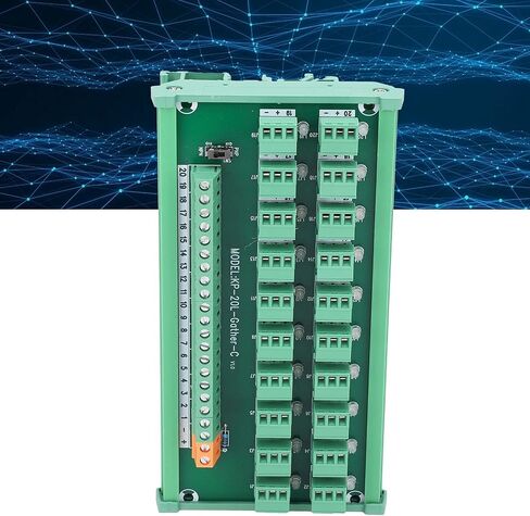 YWBL-WH Terminal Block 3‑Wire 20‑Channel Capture Card DIN Rail Switch Control NPN PNP KP‑20L‑Gther‑C Proximity Switch PLC Sensor Terminal Block in Saudi Arabia