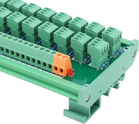 YWBL-WH Terminal Block 3‑Wire 20‑Channel Capture Card DIN Rail Switch Control NPN PNP KP‑20L‑Gther‑C Proximity Switch PLC Sensor Terminal Block in Saudi Arabia