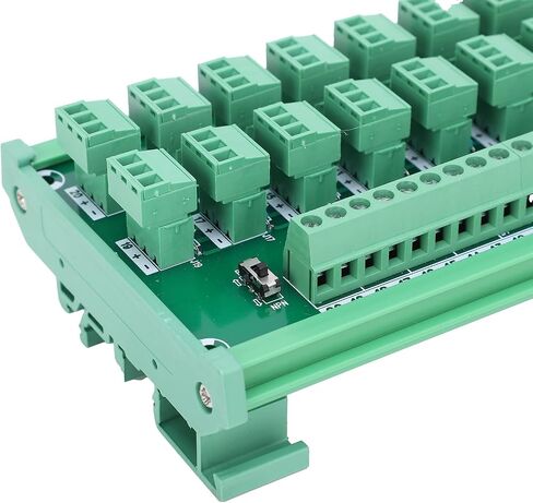 YWBL-WH Terminal Block 3‑Wire 20‑Channel Capture Card DIN Rail Switch Control NPN PNP KP‑20L‑Gther‑C Proximity Switch PLC Sensor Terminal Block in Saudi Arabia