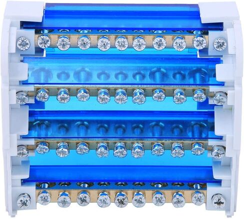 Terminal Block Distribution Box Din Rail 411 4-Level Single Phase Junction Box for Electrical Engineering in Saudi Arabia