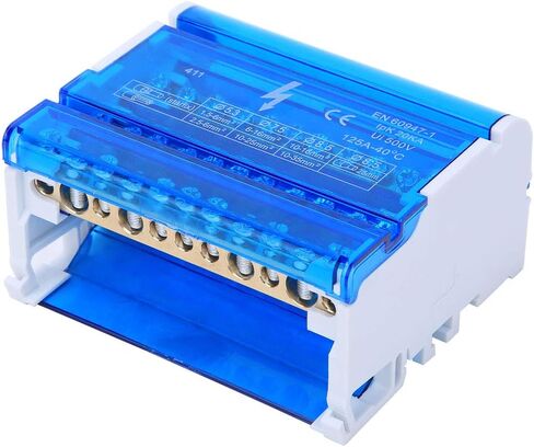 Terminal Block Distribution Box Din Rail 411 4-Level Single Phase Junction Box for Electrical Engineering in Saudi Arabia