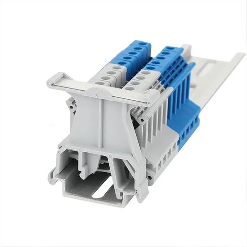 Erayco UK-B1 حامل علامات التوجيه، كتلة طرفية للسكك الحديدية DIN كتلة علامات عالمية لمحطات الأسلاك Ldentification Plate UKB1 الملحقات، حزمة من 20 in Kuwait