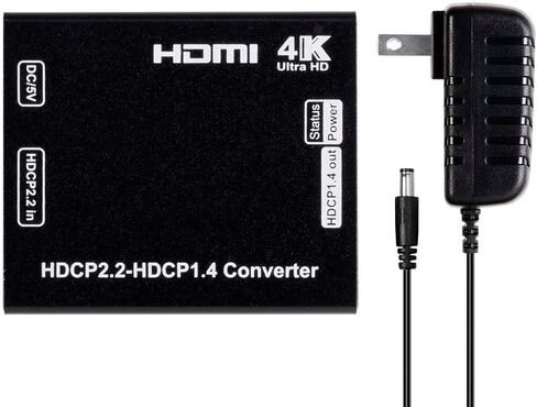 مونوبرايس 15242 بلاك بيرد، 4 كيه برو، محول HDCP، 2.2 إلى 1.4، أسود in Kuwait