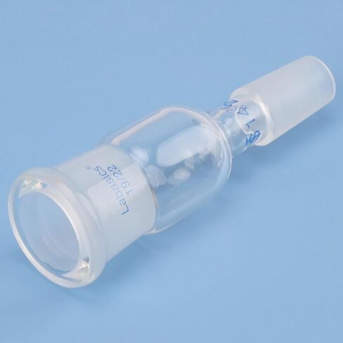Labasics Enlarging Adapter Glass Adapter from 24/40 to 19/22 Glass Joint Lab Glassware Supply in Saudi Arabia