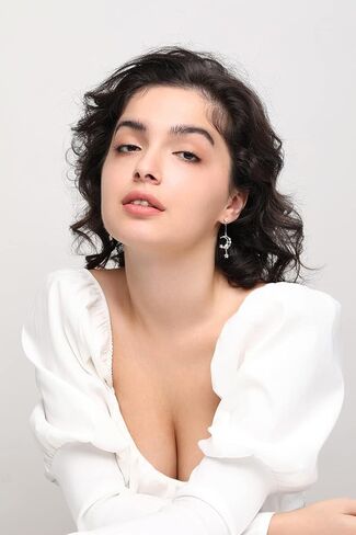 Metzakka Sterling Silver Colorful Crystal Lucky Star Drop Earrings Moon Style Earrings With Pearls for Women Girls (Gold) in Kuwait