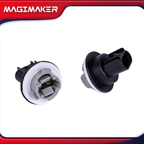 Magimaker 2 قطعة مآخذ لمبة إضاءة وقوف السيارات مآخذ مصابيح إشارة الانعطاف 68000686AA متوافقة مع Jeep Compass Patriot 2007-2017 استبدال 645-504 in Kuwait
