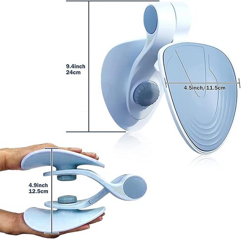 مدرب تمارين كيجل من كرايفومو للنساء لإعادة تأهيل ما بعد الولادة، جهاز تدريب شد الفخذ الداخلي للنساء (أزرق) in Kuwait