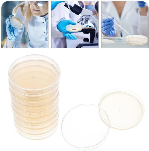 SOLUSTRE 10 قطعة طبق أجار المغذيات طبق بيتري طبق بيتري مع غطاء لوحات أجار لوحة الثقافة in Saudi Arabia