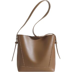 Designer Hobo Shoulder Bag Faux Leather Purse Fashion Bucket Bag for Women in Kuwait