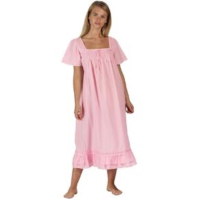 The 1 for U Ladies Nightgowns - Vintage Nightgowns for Women, Evelyn 100% Cotton Gown in Saudi Arabia