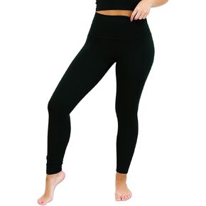 Coral Reef Swim High-Waisted Work Leggings for Women with Tummy Control Waist, Hidden Phone Pocket - Black (XXS - 3XL) in Saudi Arabia