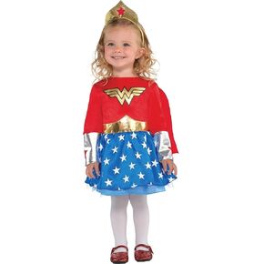 يناسب نفسك زي ووندر وومان للهالوين للأطفال، 6-12 شهرًا، يتضمن الملحقات in Kuwait