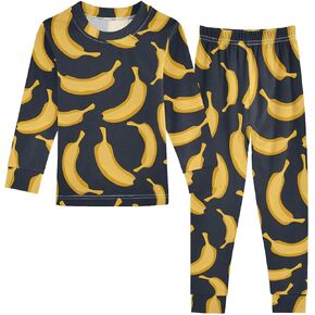 ALAZA Pig Piggy Flower White 2 Piece Pajama Set Long Sleeve Top and Pants Sleepwear Unisex in Saudi Arabia
