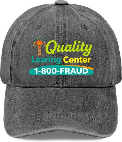 Quality Learning Center Humor Political Hat for Womens Baseball Cap Fashion in Saudi Arabia