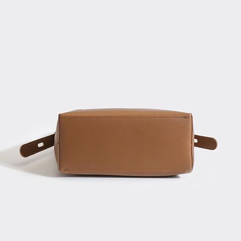 حقيبة كتف هوبو مصممة من الجلد الصناعي حقيبة دلو أنيقة للنساء in Kuwait