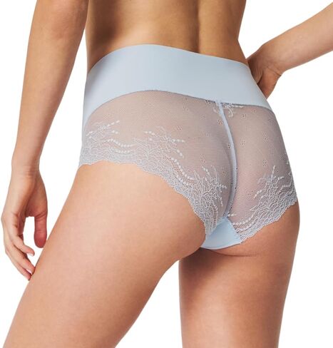 SPANX SPANXsmooth Undie-tectable Lace Hi-Hipster - For Core Control - Comfortable Lace Shapewear Underwear - No Visible Panty Lines-Cafe Au Lait-Oxford-XS in Saudi Arabia