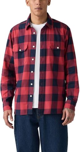 Levi's Mens Classic Worker Long Sleeve Shirt in Saudi Arabia