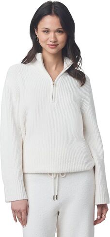 Splendid Womens Splendid X @Cellajaneblog Quarter Zip Sweater in Saudi Arabia