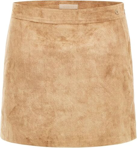 Guess Women's Eco Camryn Suede Skirt in Saudi Arabia