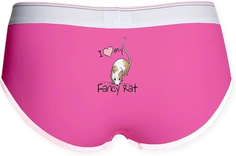 CafePress I Love My Fancy Rat Women's Boy Brief Women's Boy Brief, Boyshort Panty Underwear with Novelty Design in Saudi Arabia